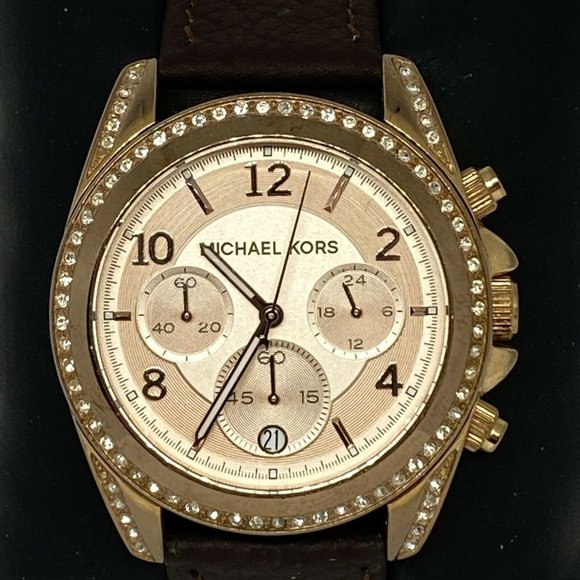 Michael Kors Blair MK5263 Women\'s Brown Leather An main image 11